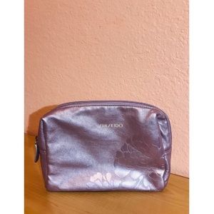 Shiseido Purple Makeup Bag